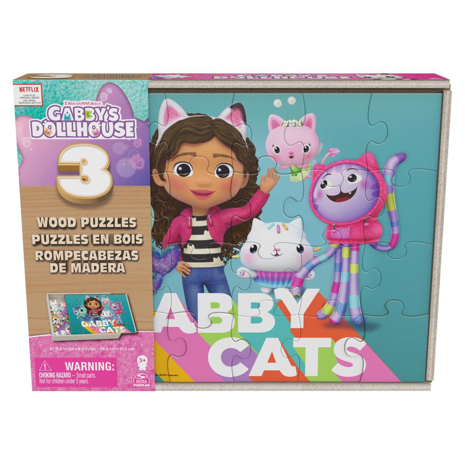 Juego De Mesa Imexporta Puzzle Gabby&rsquo;s Cats image number 3.0