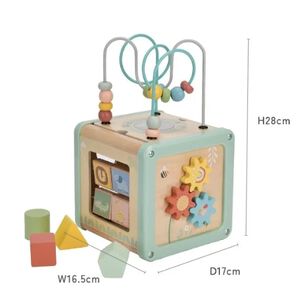 Cubo Didactico 5 En 1 Actividades Motricidad Juguete Bebés