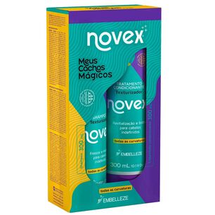 Kit Sh/acond Meus Cachos Magicos 300ml Novex