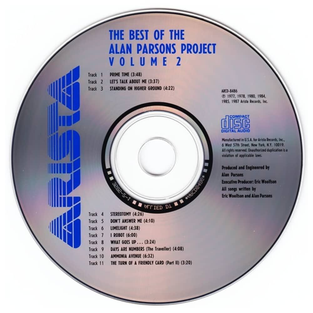 Alan Parsons Project - The Best Of - Volume 2 | Cd Usado image number 2.0