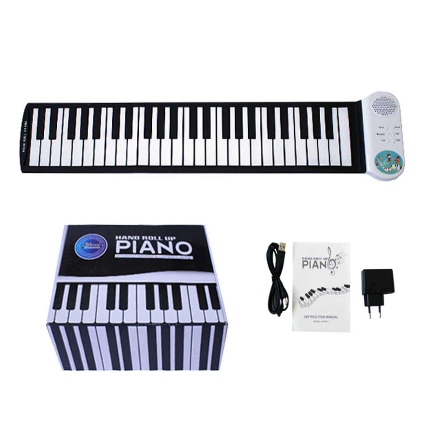 Piano El&eacute;ctrico Port&aacute;til Flexible 49 Teclas Allegro All-k49 image number 4.0