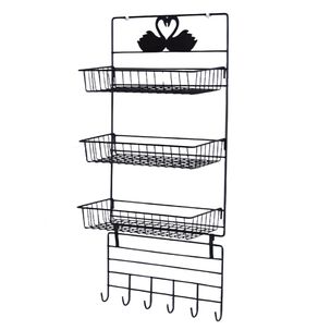 Organizador Colgante Met&aacute;lico Hogar 60 Cm 3 Pisos Almacenamiento