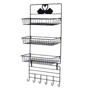 Organizador Colgante Met&aacute;lico Hogar 60 Cm 3 Pisos Almacenamiento