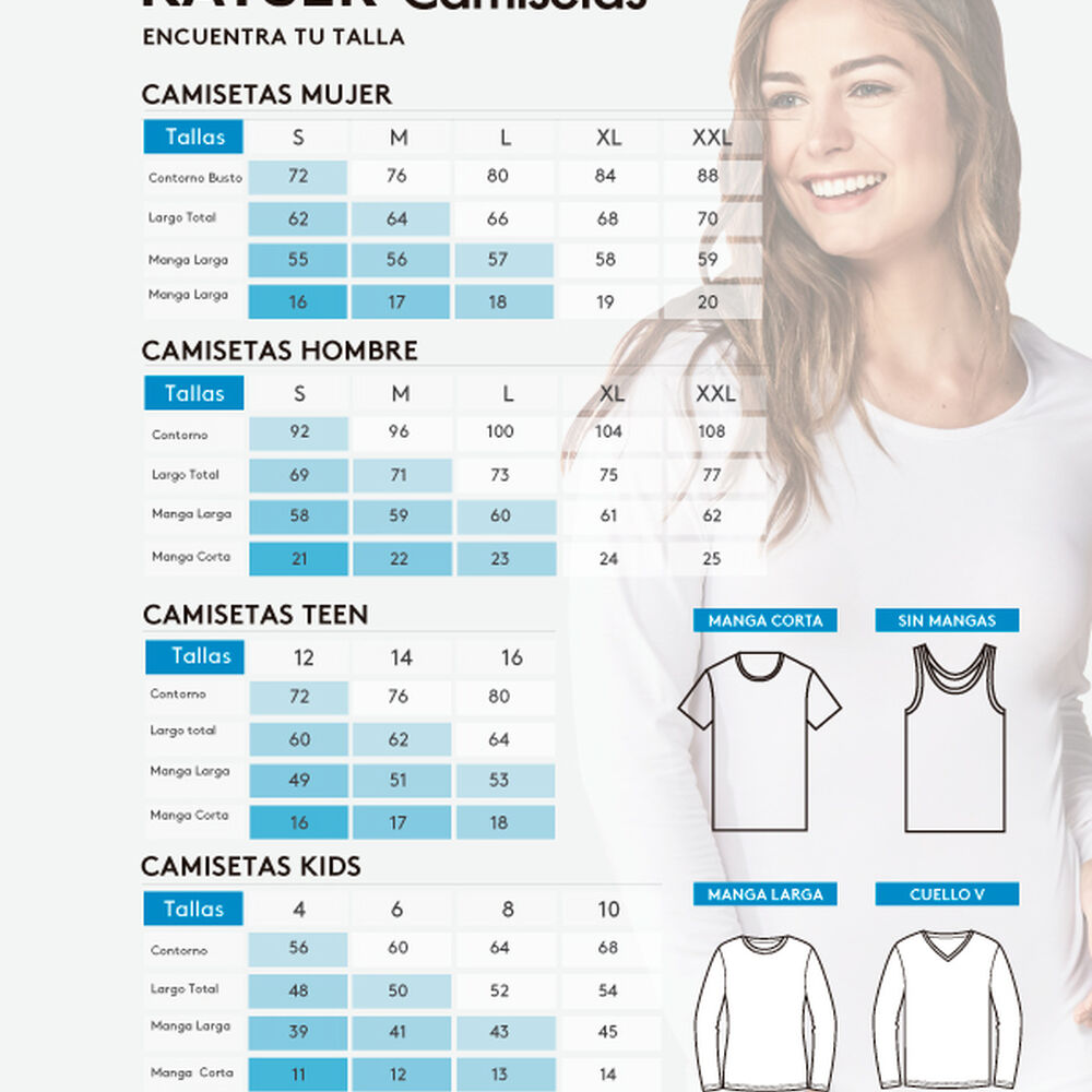 Camiseta Super Soft 40.37-mar Kayser image number 3.0