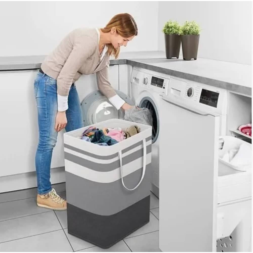 Cesto Grande P/ropa Sucia Y Lavander&iacute;a Plegable image number 5.0