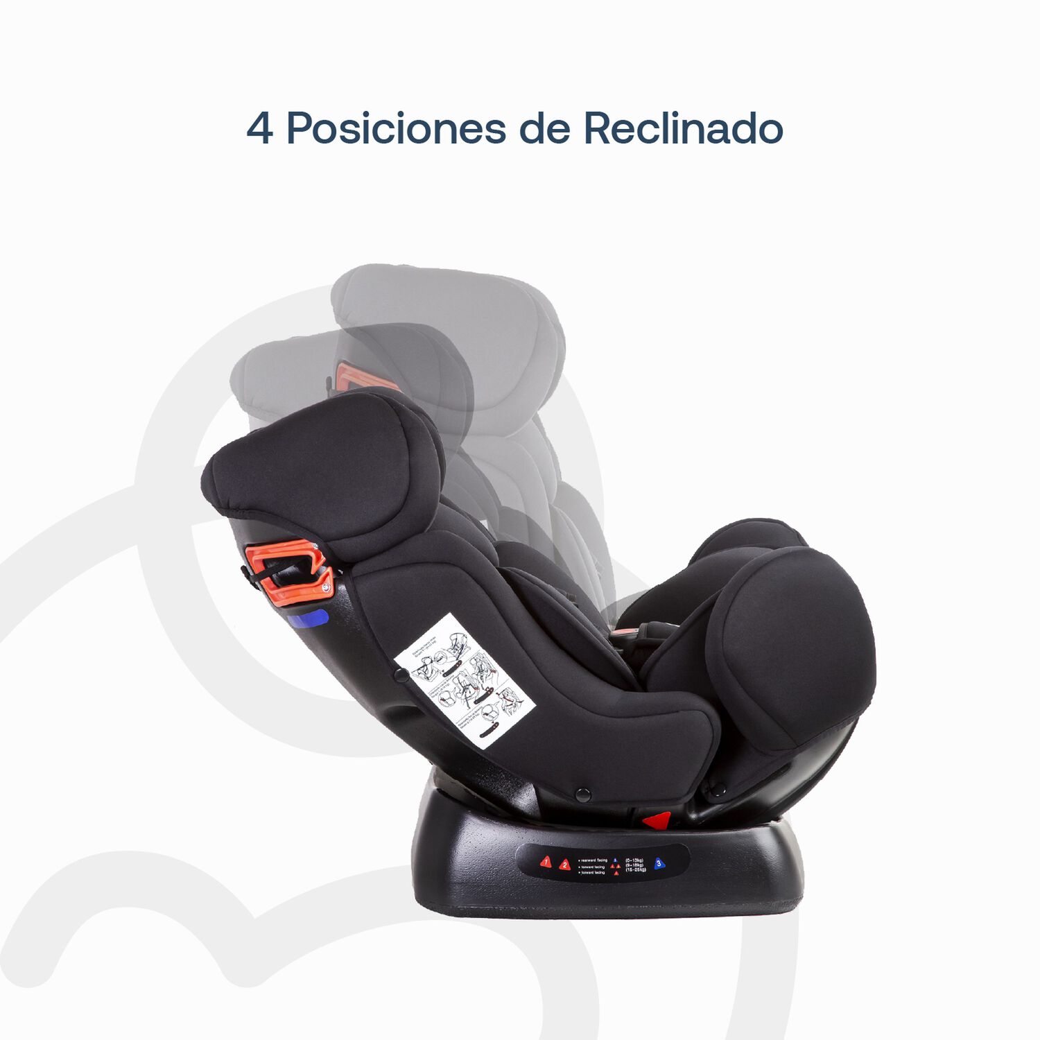 Silla De Auto Orbit Lx Rosada Bebesit image number 7.0