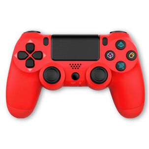 Gamepad Inalambrico Tecnolab Multiplataformas Bluetooth Rojo