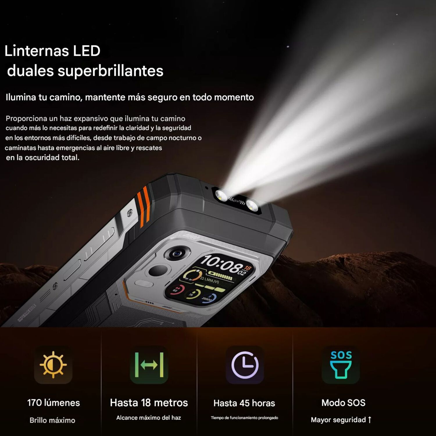 Blackview Xplore 1 Pro T&eacute;rmica Flir 20000mah 5g 16gb/512gb image number 7.0