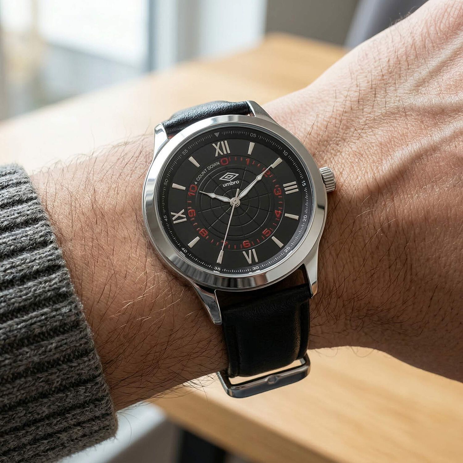 Reloj An&aacute;logo Hombre Umbro Plus Negro Umbp-1500-151 image number 3.0