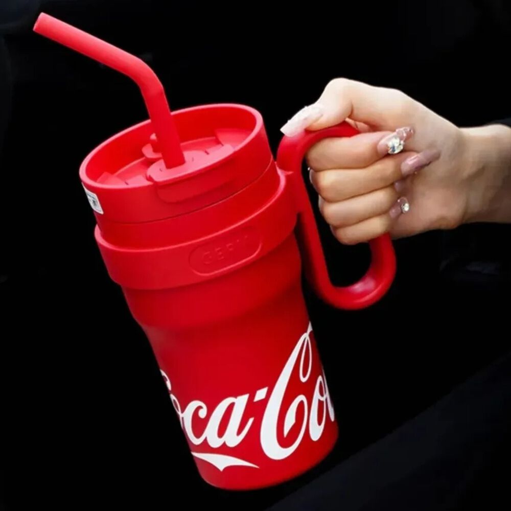 Vaso T&eacute;rmico Germ Coca-cola 1100ml Red Acero Inoxidable image number 9.0