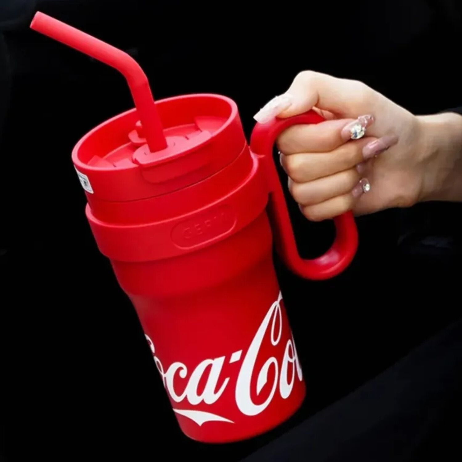 Vaso T&eacute;rmico Germ Coca-cola 1100ml Red Acero Inoxidable image number 9.0
