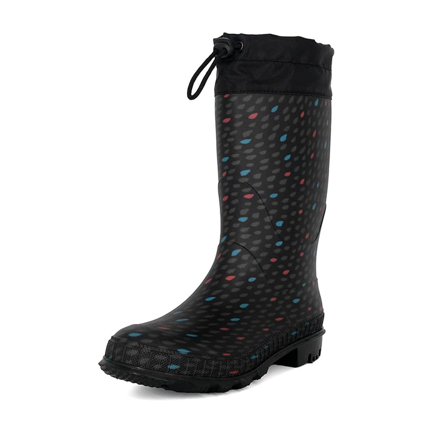 Bota De Agua Con Polar Biela Gotas Negro Alquimia image number 0.0
