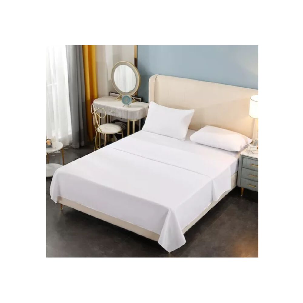 Juego De Sábana 200 Hilos 2 Plazas 4 Piezas Variedad Colores image number 5.0