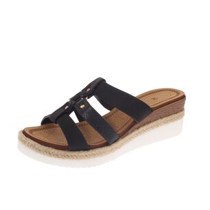 Sandalia Negro V&iacute;a Franca Art. 52109b30930black