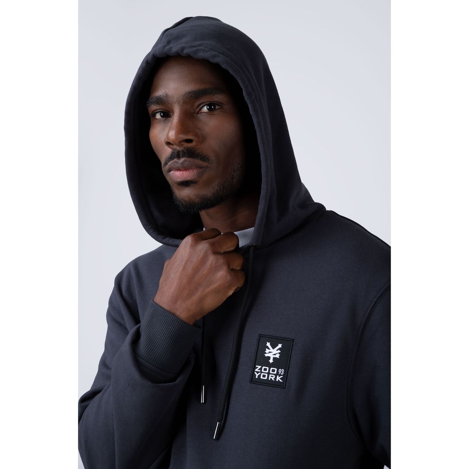 Poleron Hood Hombre Minimal Zoo York image number 2.0