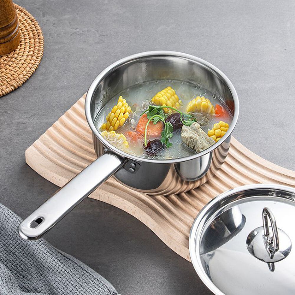 Juego De Ollas Y Sartenes Bater&iacute;a 15 Piezas Acero Inoxidable image number 8.0