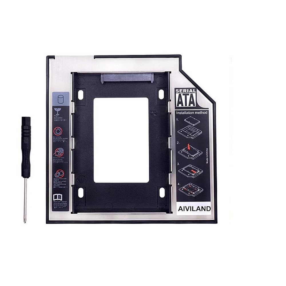 Caddy Para Disco Ssd O Hdd De 2.5" Sata / 9.5mm High Speed image number 2.0