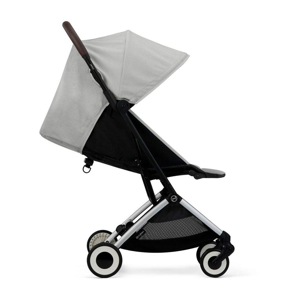 Coche Travel System Orfeo Slv Grey + Aton S2 + Base image number 4.0