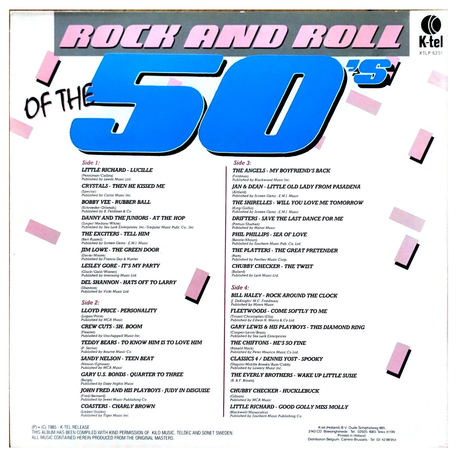 Rock & Roll Of The 50's - Vol.2 (2lp) | Vinilo Usado image number 1.0