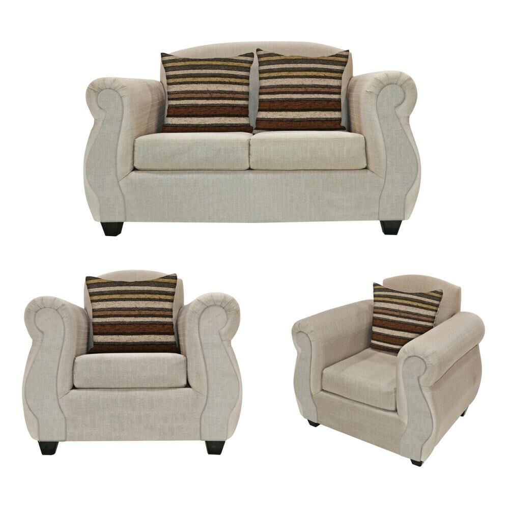 Juego De Living Altohogar Merida 2-1-1 / 2-1-1 Cuerpos image number 0.0