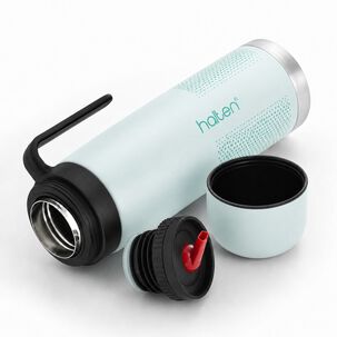 Termo Matero 1 Litro Acero Inoxidable Con Vertedor Matero Cebador Halten Verde