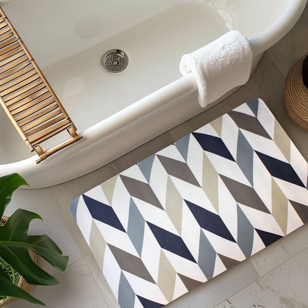 Alfombra De Ba&ntilde;o Nautica Home Pvc Antideslizante 39x69cm Multicolor image number 0.0