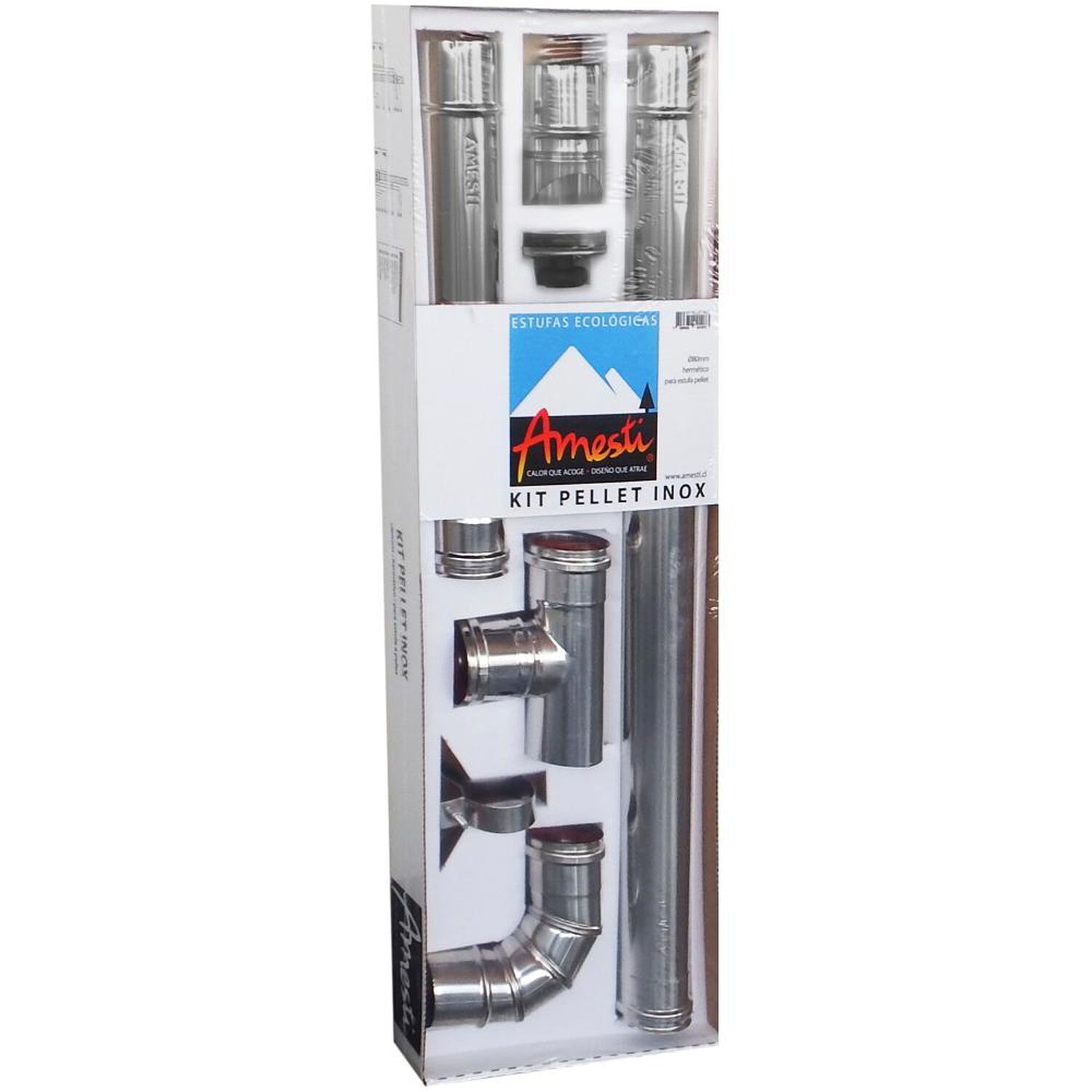 Kit Pellet Amesti Inox Muro image number 1.0