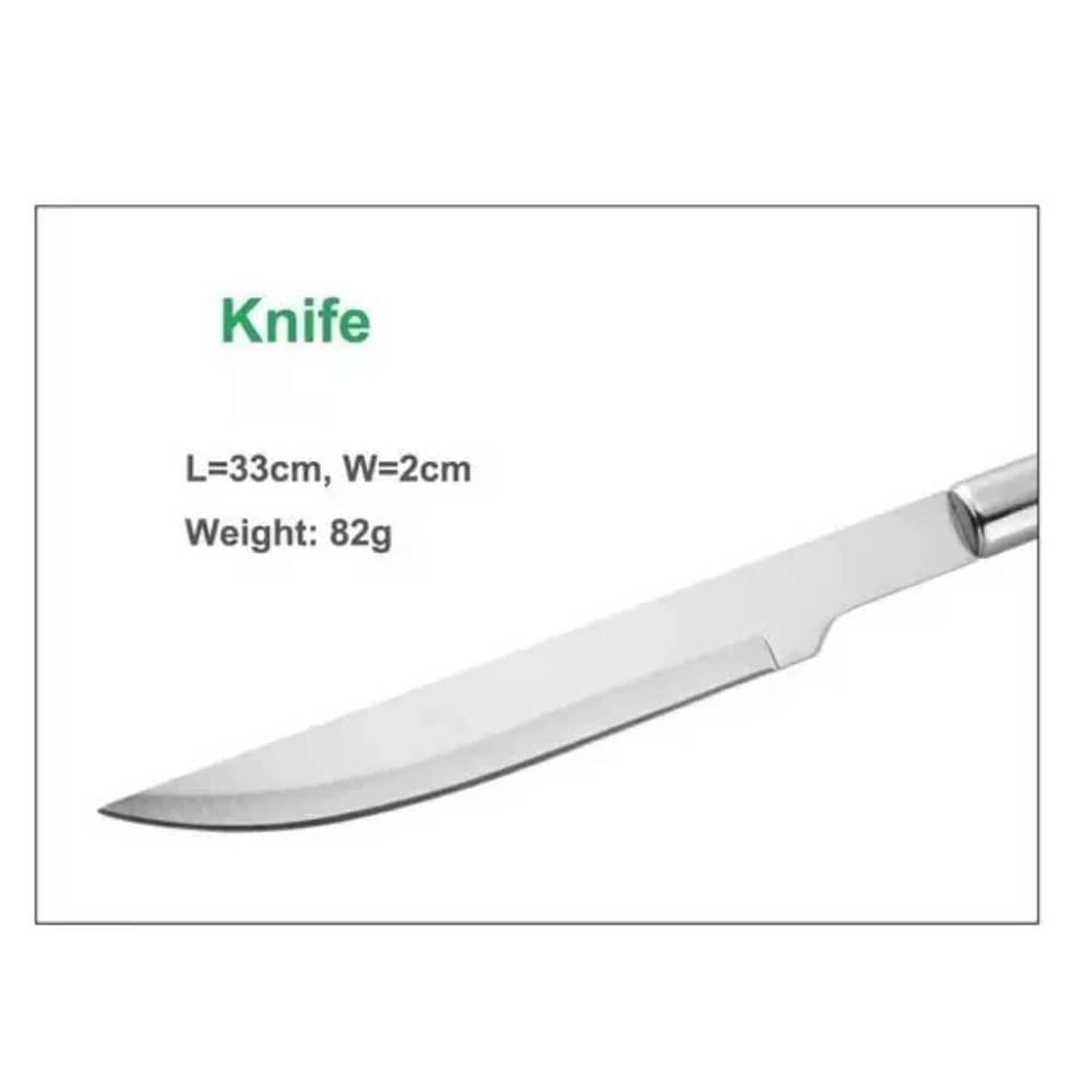 Set 5 Utensilios Profesional Acero Inox Para Asado + Estuche image number 4.0