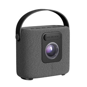 Parlante Bluetooth Port&aacute;til Aiwa 7w Con Luz Aws-s70bt Gris