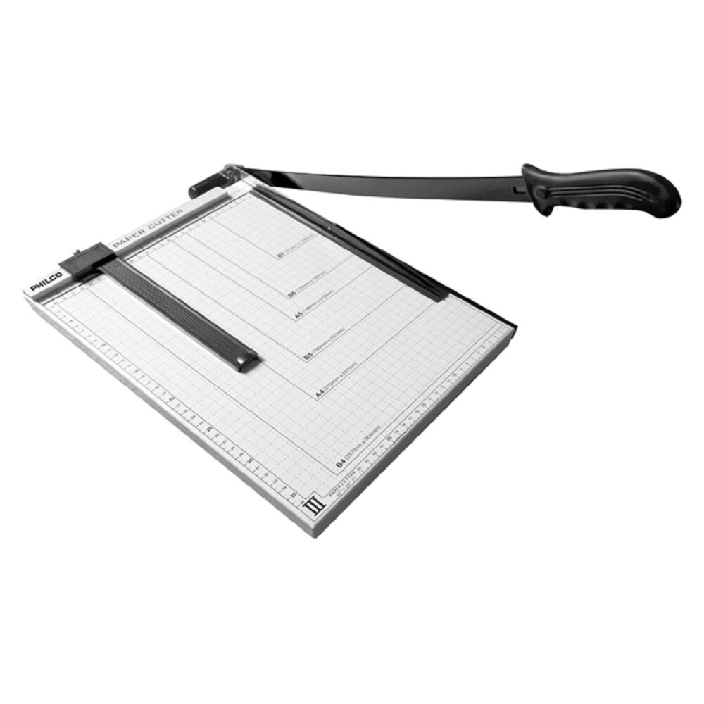 Guillotina Metalica Para Papel B4 A4 B5 A5 B6 B7 Ajustable image number 0.0