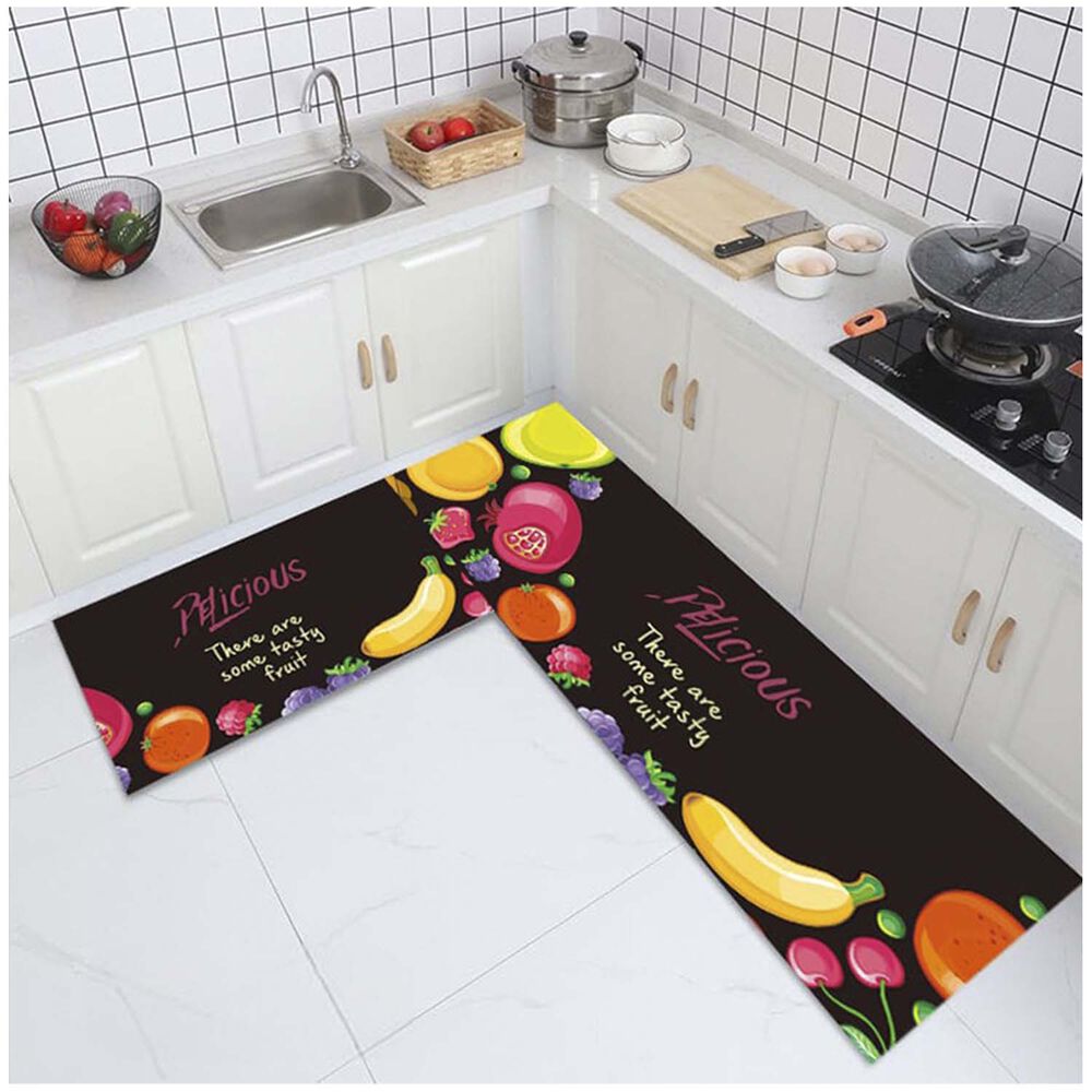 Pack De 02 Alfombra Para Cocina Con Antideslizantes Md13 image number 0.0
