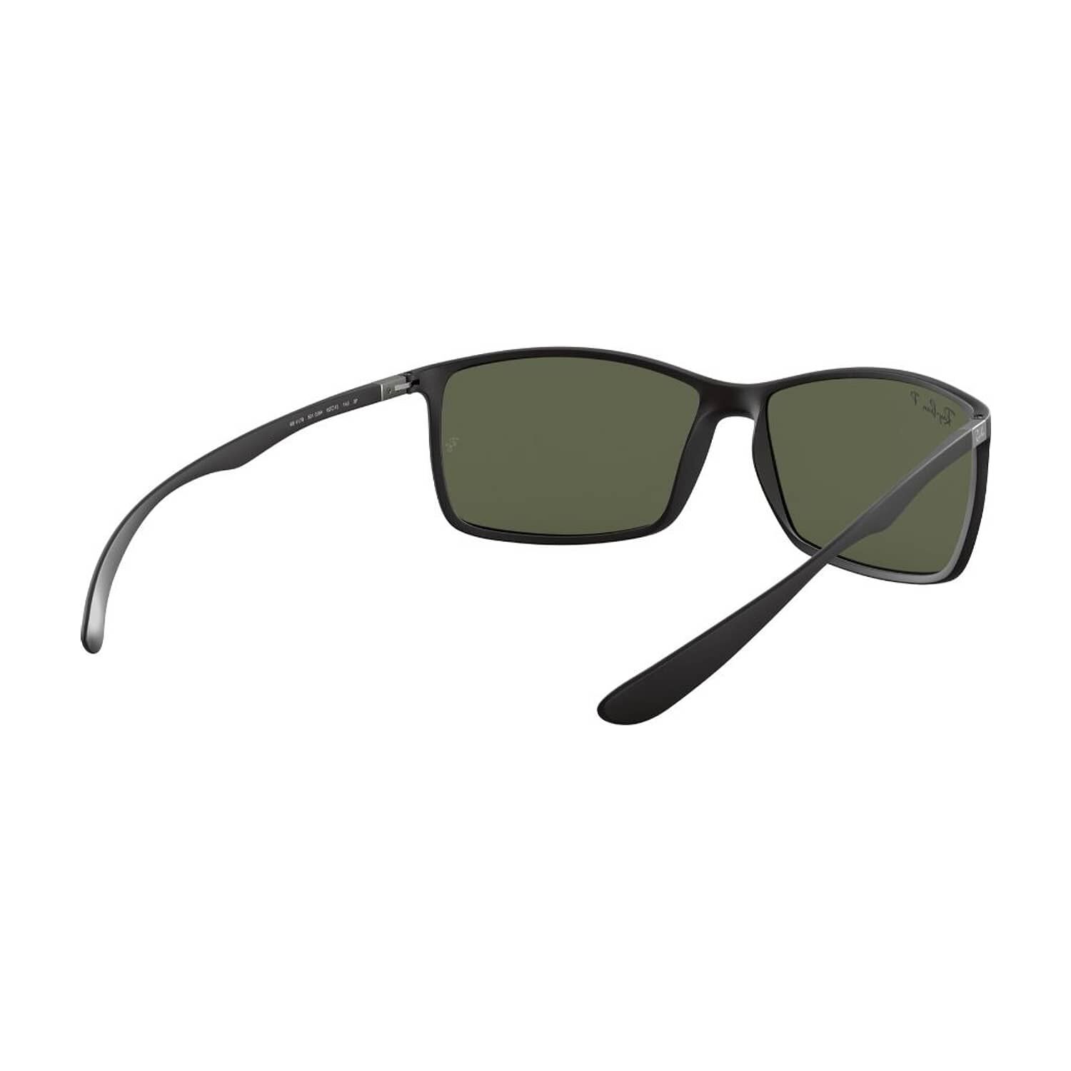 Lentes De Sol Liteforce Matte Black Polarizados Ray-ban image number 7.0