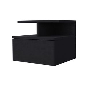 Velador Flotante 1 Caj&oacute;n Fm-007n - Negro