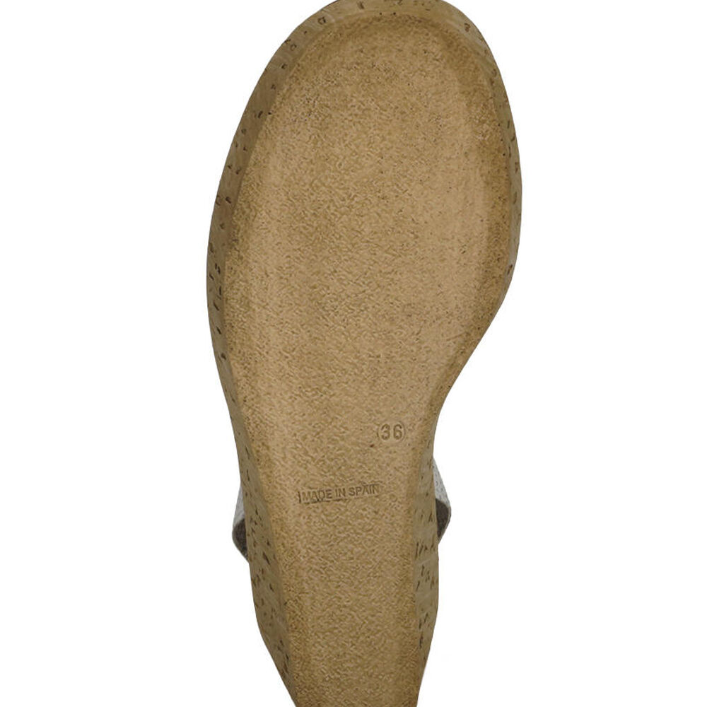 Sandalia Eliada Blanco Plata image number 5.0