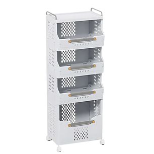 Cesta Organizador De Ropa Sucia Almacenamiento 4 Niveles