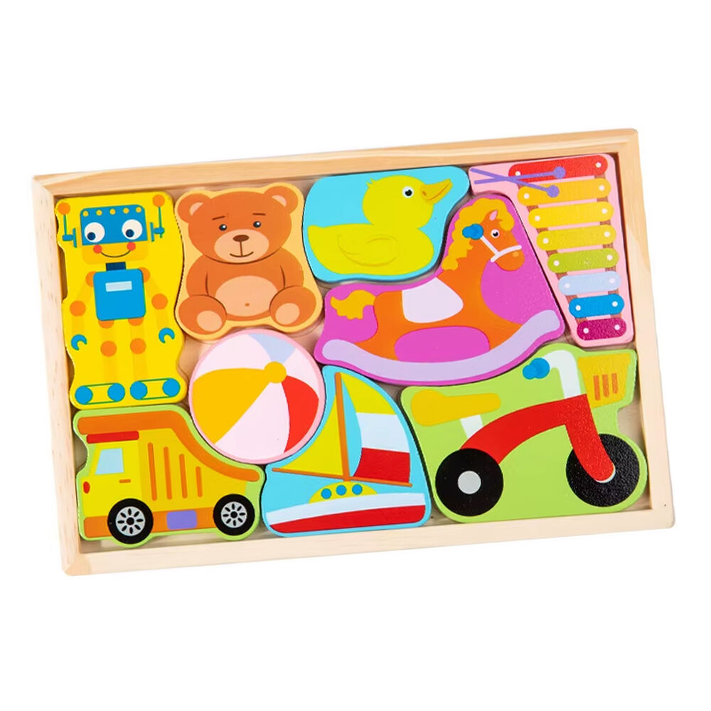 Rompecabeza Puzzle Encaje De Madera Juguete Didactico Ni&ntilde;os image number 0.0
