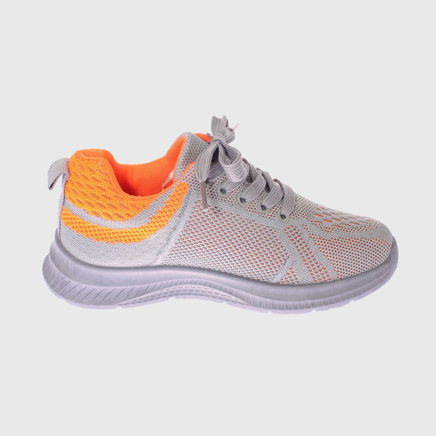 Zapatilla Kids Gris Naranjo Bbo Art. C21343mgrayorange image number 3.0