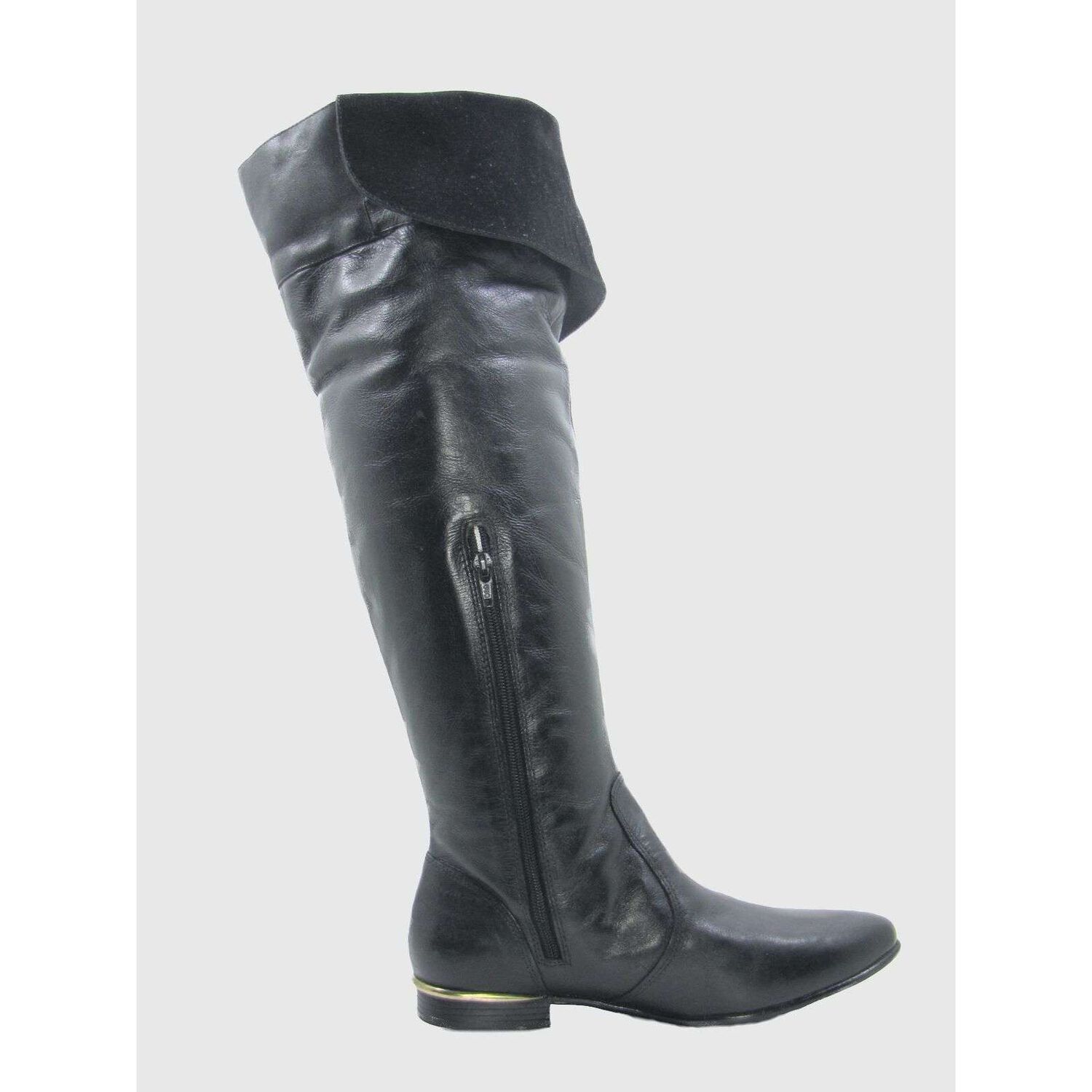 Bota Cuero Negro V&iacute;a Franca Art. 5916015preto image number 2.0