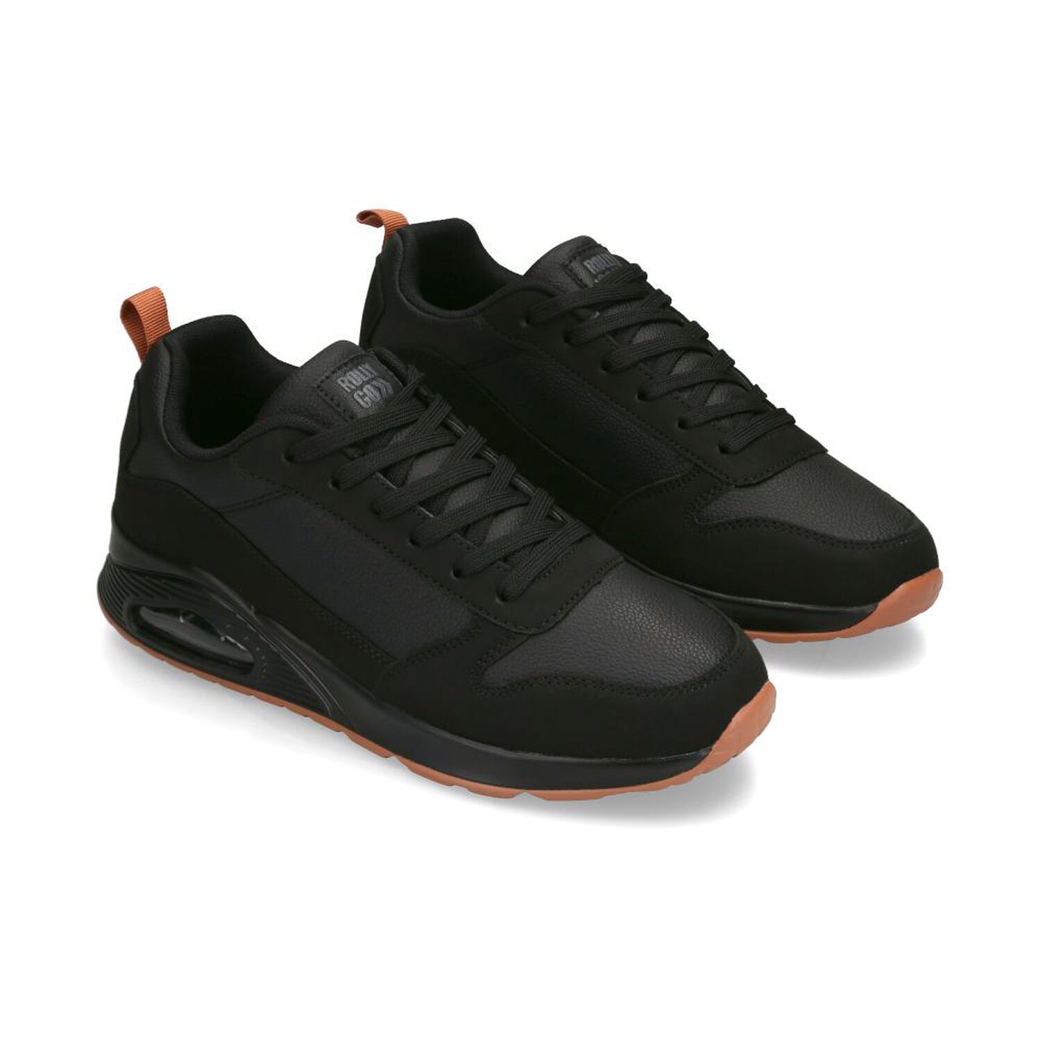 Zapatilla Urbana Hombre Rolly Go Black image number 1.0