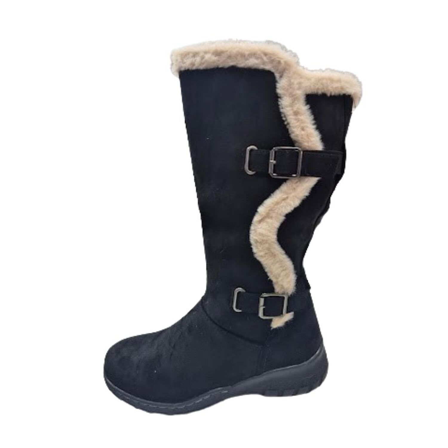 Bota De Invierno Mujer Negro Larga image number 0.0