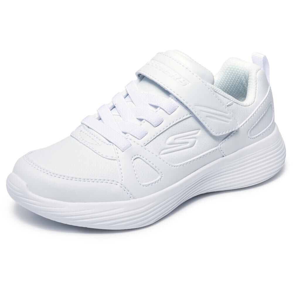 Zapatilla Escolar Ni&ntilde;o Skechers Go Run 400 V2 - Technix-studi Wht image number 2.0