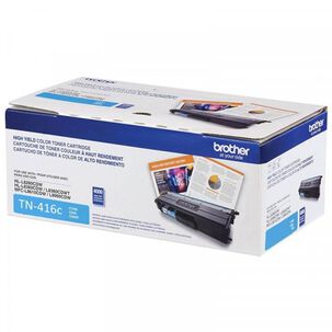 Brother Toner Tn-416c Para 6500 P&aacute;ginas Cian