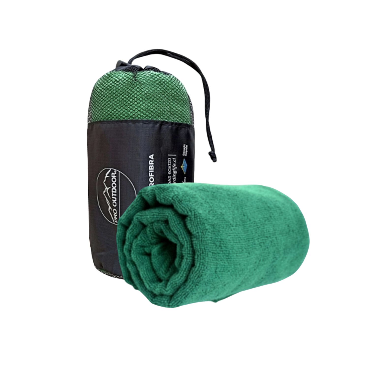 Toalla Microfibra Terry Verde Pro Outdoor image number 0.0