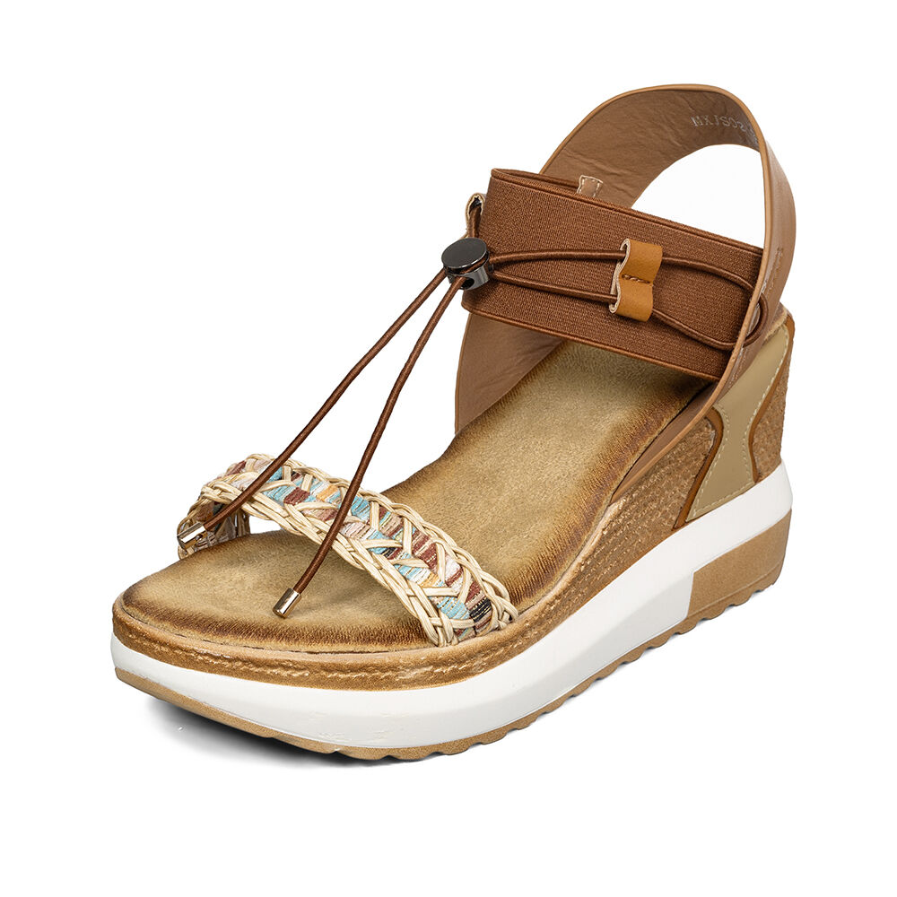 Sandalias Casuales Taco Cu&ntilde;a Mujer Weide Js02 image number 3.0