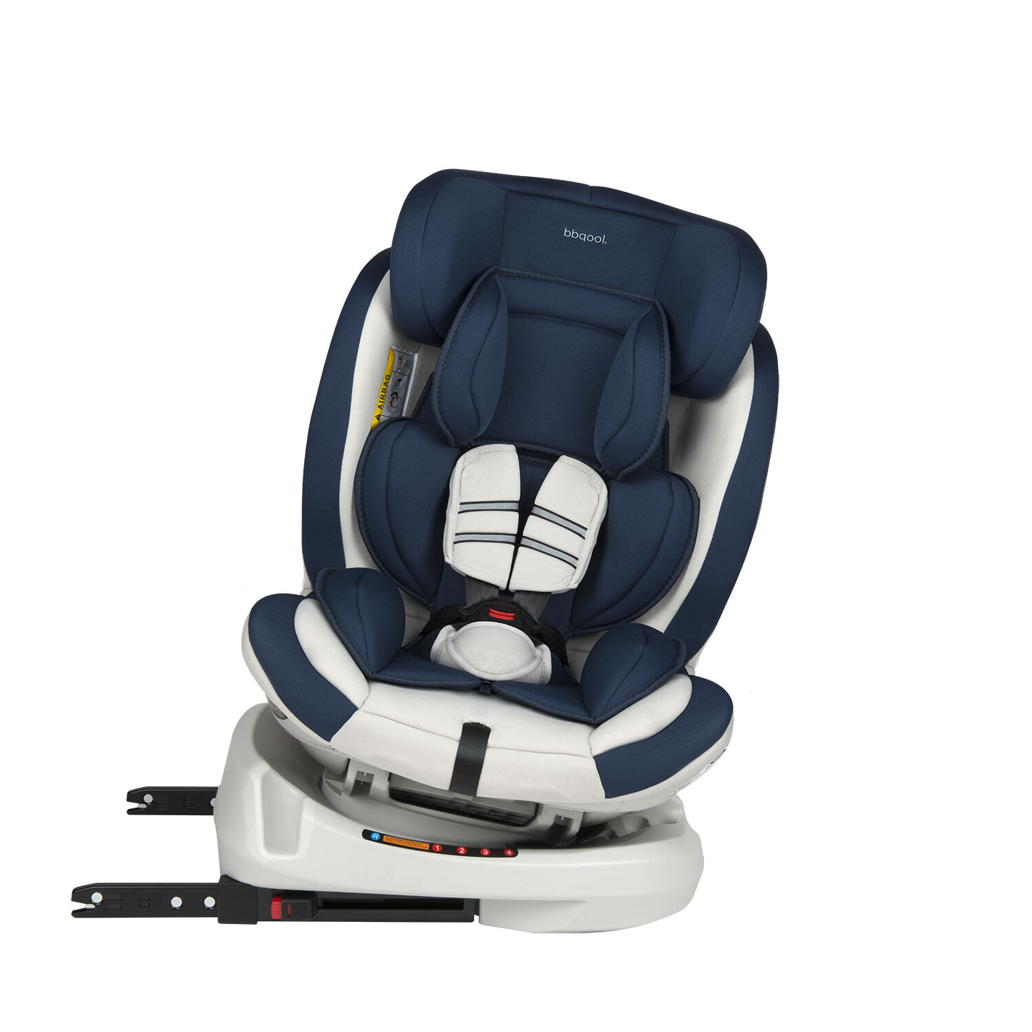Silla De Auto Convertible Apolo Isofix 360&deg; Azul image number 4.0