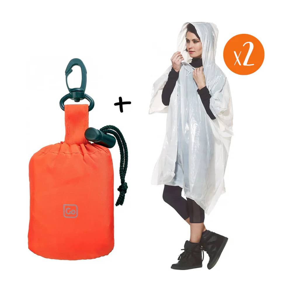 Dos Capas De Agua + Bolsito Naranjo image number 1.0