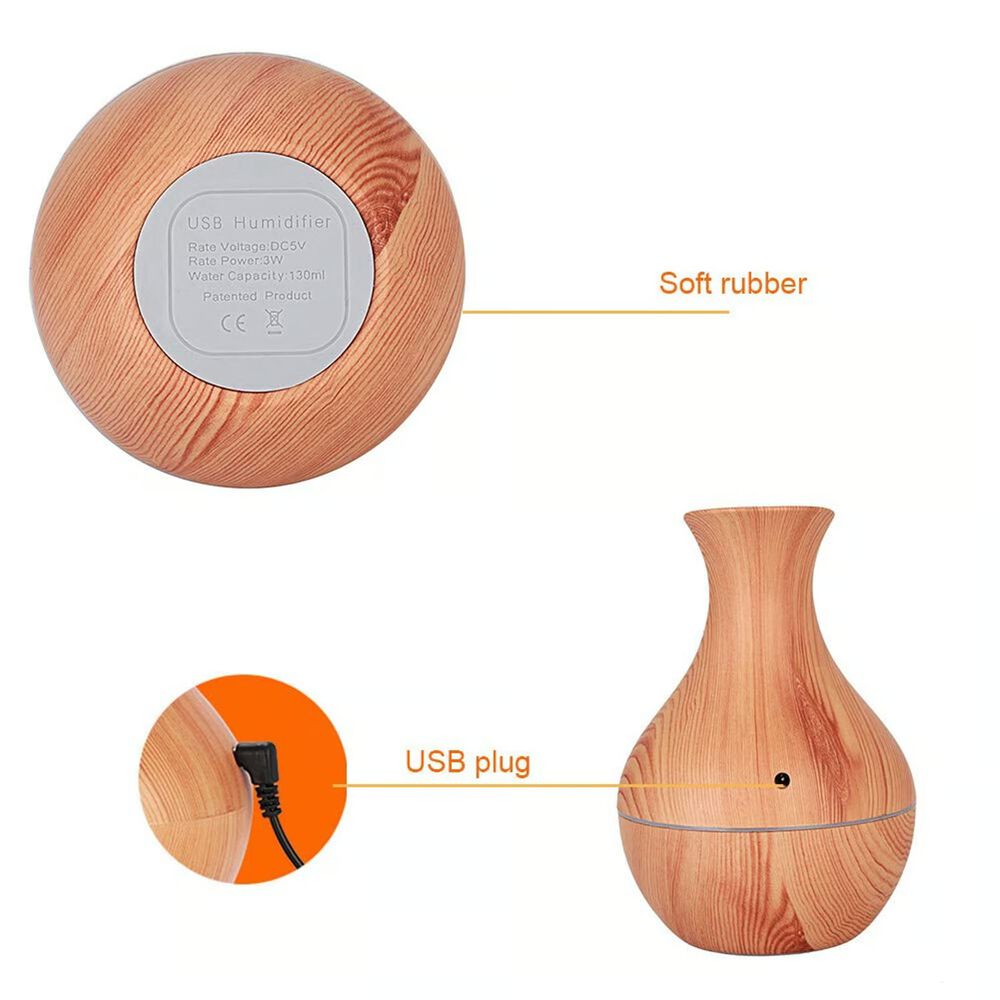 Pack 2 Humidificadores Aromatizadores 200ml + 12 Esencias image number 6.0