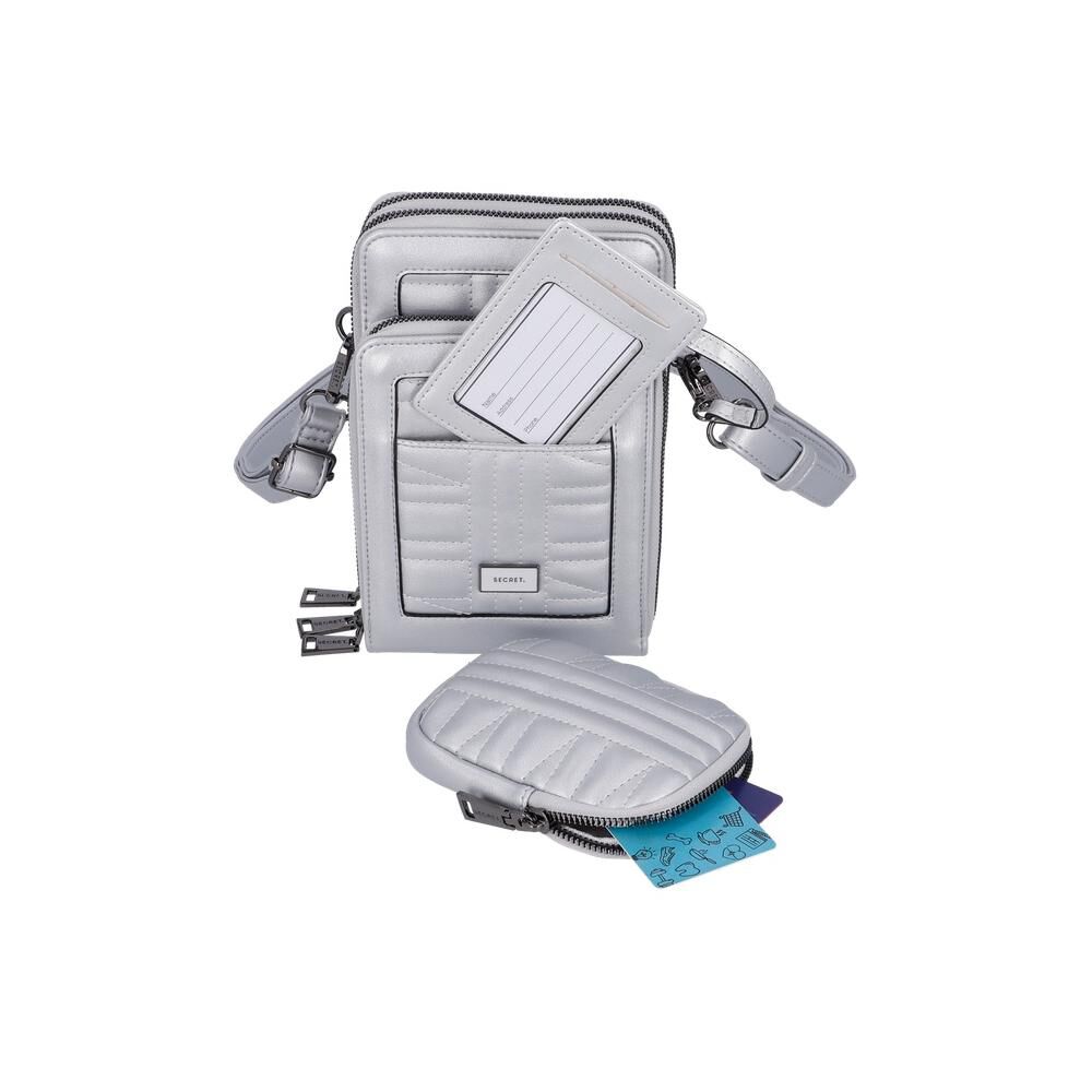 Portacelular Secret Nuuk St6 Xl Plateado image number 5.0