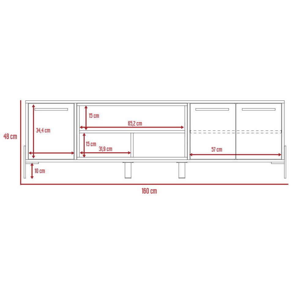 Rack Tv 65 Shanghai - Duna / Wengue image number 3.0