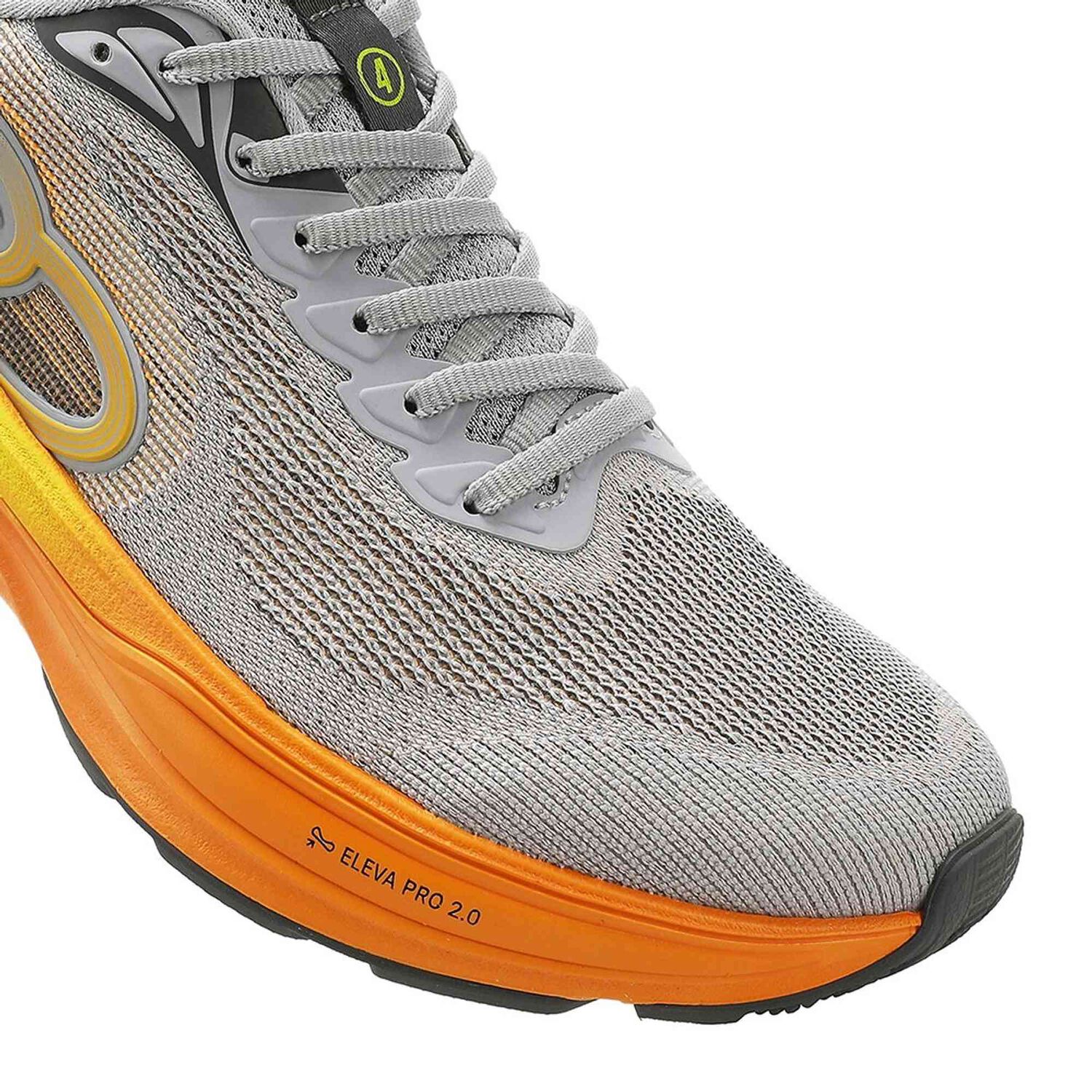 Zapatilla Running Mujer Pride 4 Gris/naranja image number 7.0